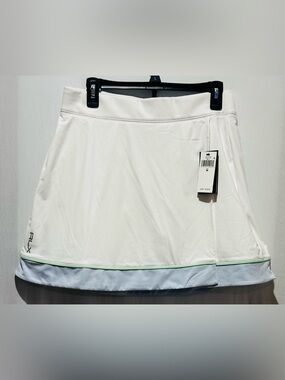 RL Ralph Lauren Golf & Tennis Skort Faux-Wrap 17" Skort White - Size M